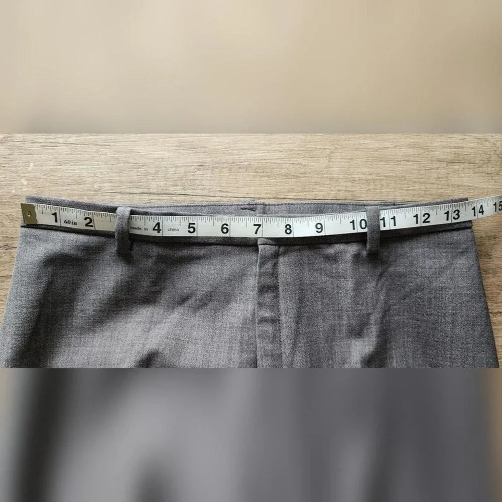 Vintage Y2K Gap Wool Blend‎ Gray Trousers Women's Size 4A